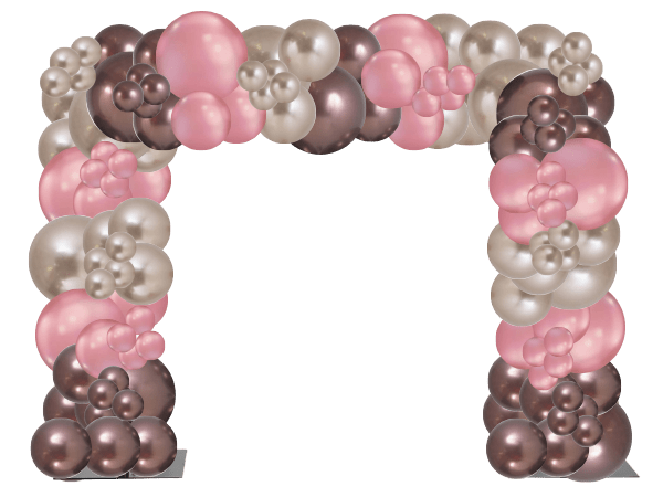 8x8' backdrop rental stands with balloons